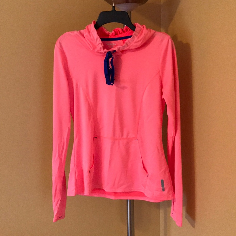 Bright coral marika pullover